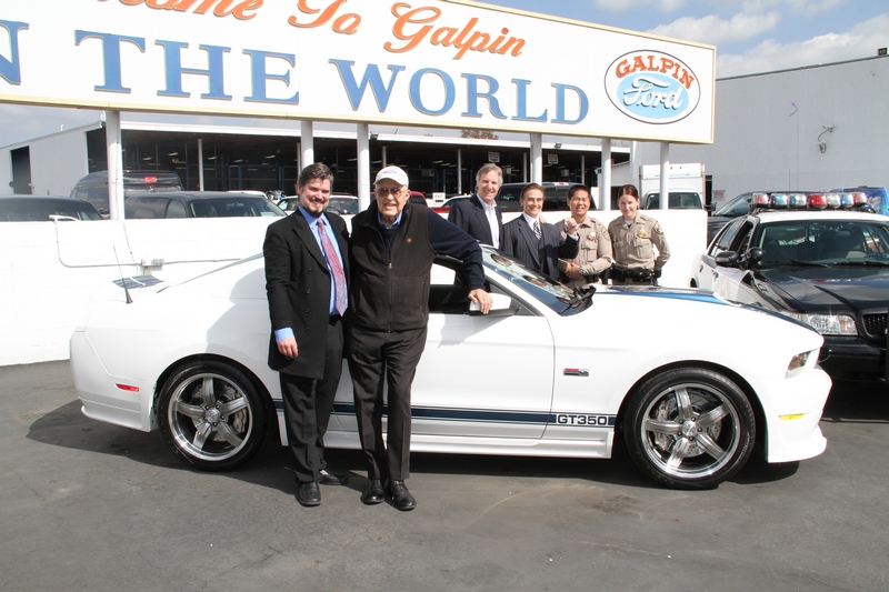 Galpin Presents Mustang To Chp The Shop Magazine