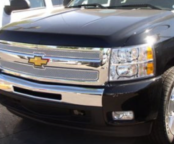 Chrome grill body kit