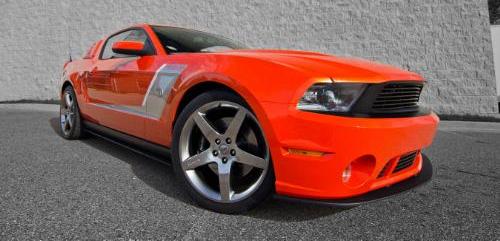 Dazzling paint options highlight supercharged 5.0-liter Ford.