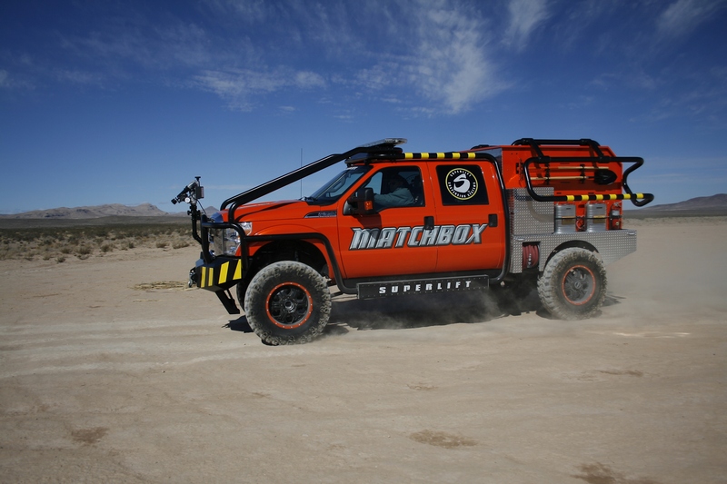 Superlift/Ford/Mattel Matchbox F-350 wins industry award.