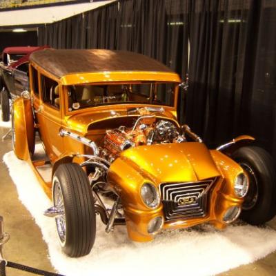 Several indoor car shows will be held this weekend featuring rods, roadsters and customs.