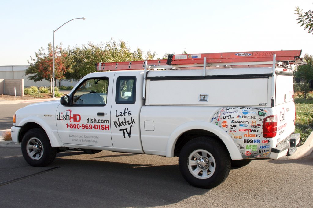 Dish Network Truck
