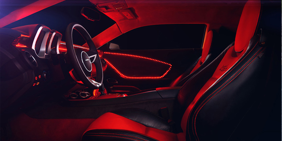 Oracle red interior
