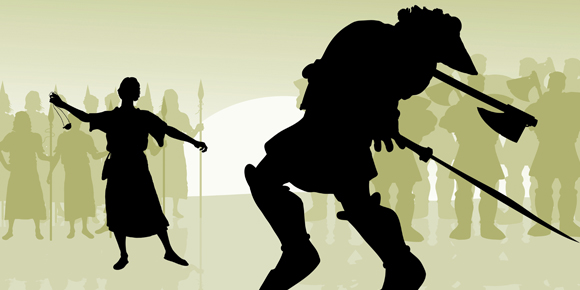David and Goliath