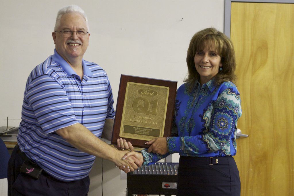 LUNDFord Q1 Certification