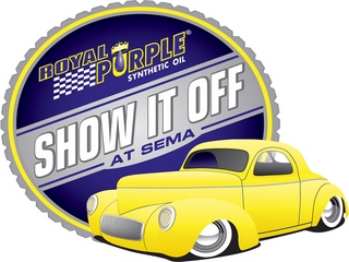 Show It Off at SEMA Car Logo