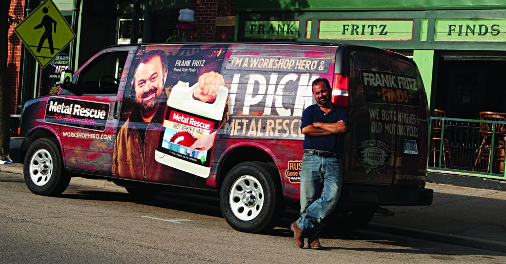 Frank Fritz American Picker-Workshop Hero Van