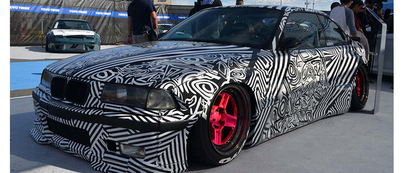 Stunning custom graphics give vehicles new meaning