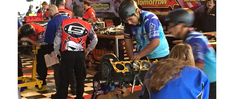 Hot Rodders of Tomorrow competing at SEMA 2015