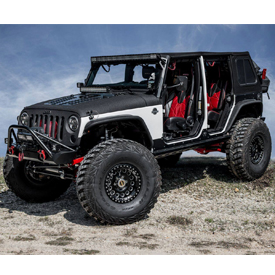 Alpine and Starwood are bringing six Jeep Wranglers, all equipped with Alpine Restyle dash systems, for use at various activitie