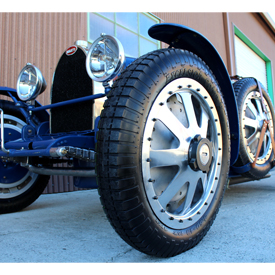 Pur Sang race car with Excelsior Comp H tires by Coker Group