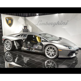 Automobili Lamborghini is celebrating the grand opening for the new Seattle-based carbon fiber research facility