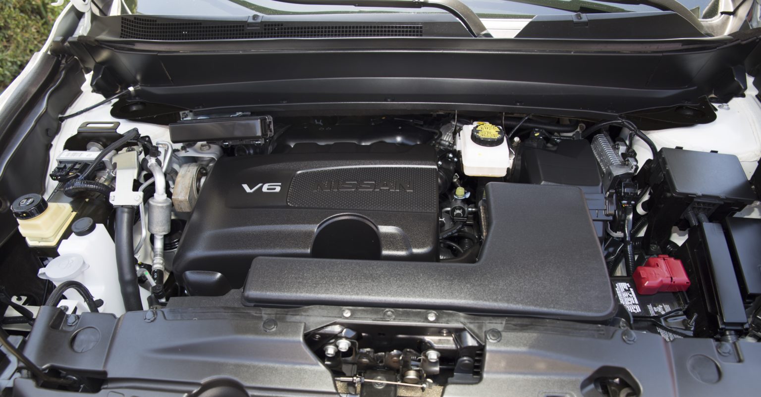 2017 Nissan Pathfinder Features 3.5liter V6 Engine with