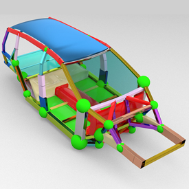 Example of Altair's Concept Optimization Driven Process C123