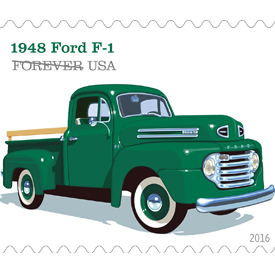 1948 Ford F-1 stamp