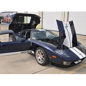 This 2004 Ford GT Prototype sold for $836,000 at Russo and Steele's Monterey, California auction, according to the company