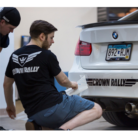 3M 1080 Livery Kit installed by Yelo for Crown Rally