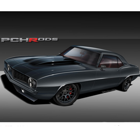 PCHRODS' custom 1969 Camaro rendering