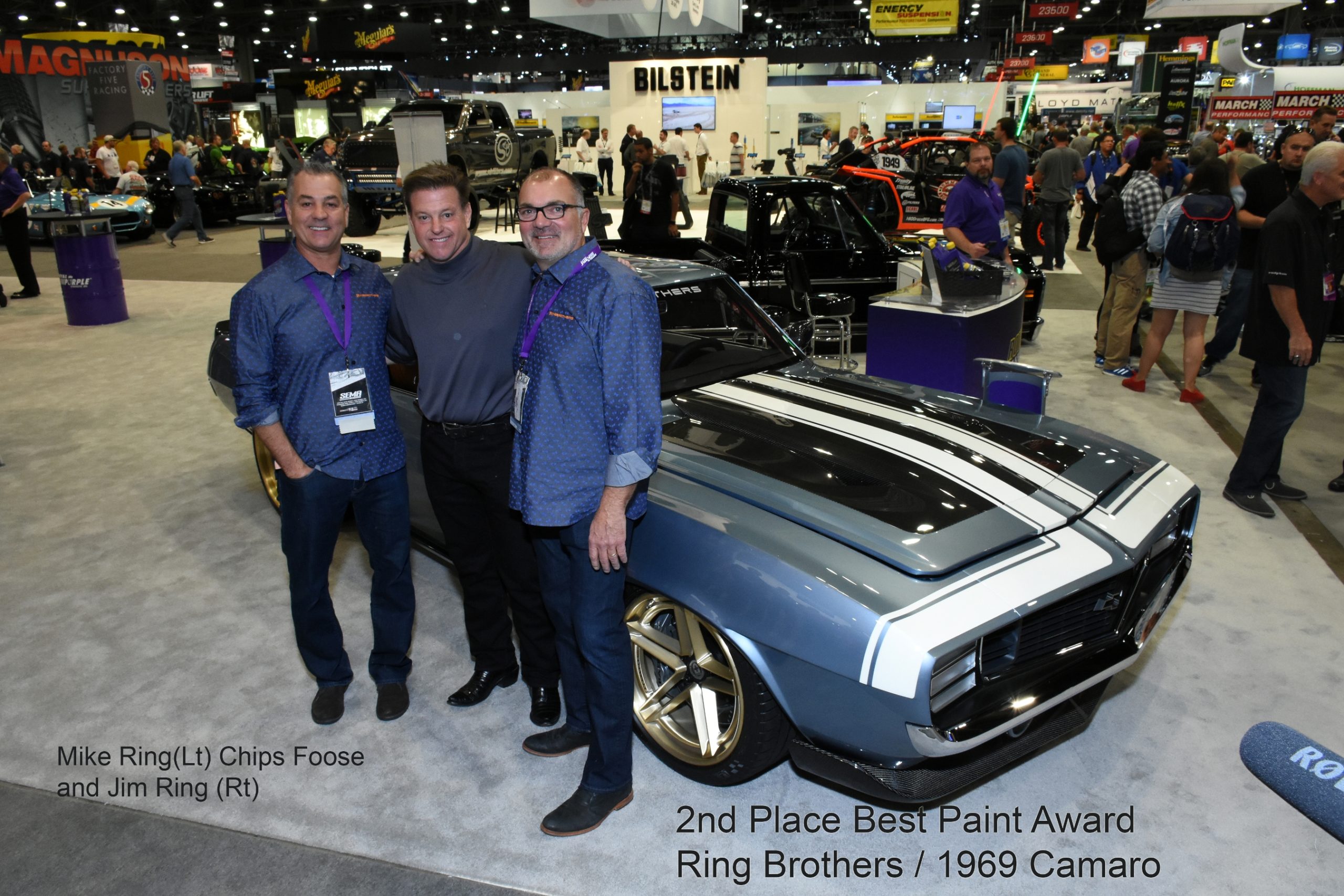 Foose Presents Glasurit Paint Award To 1969 Ford Mustang Owner The Shop Magazine