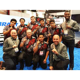 Team Vibrant from C. D. Hylton High School in Woodbridge, Virginia came in first place with an average time of 19:18 2016 during