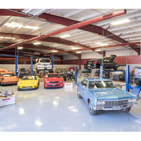The R&D building at the new Kooks facility in Mooresville, North Carolina, famously known as Race City USA