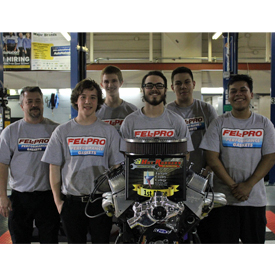 The first place finisher was Team FEL-PRO from Tulsa Technology Center in Broken Arrow, Oklahoma. The team’s qualifying time was