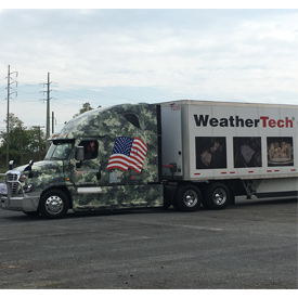 Keystone's rig at the Make-A-Wish event on Mother's Day