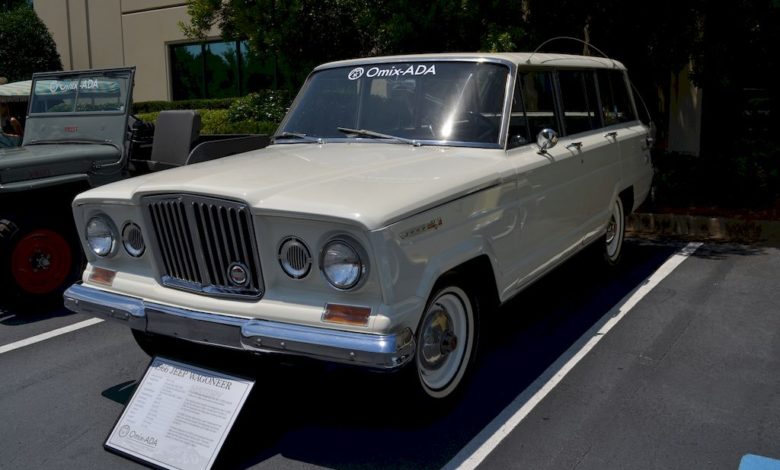 This 1966 Jeep Wagoneer is a part of the Omix-ADA Jeep collection, which was partially on display during the second annual Jeep
