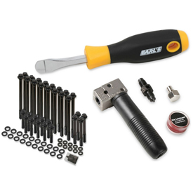 Holley/MSD has grown its line of Earl's shop tools and engine fasteners with new quarter-turn fastener tools, 45-degree double-f