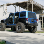 Fab Fours' Blueberry Jeep Wrangler