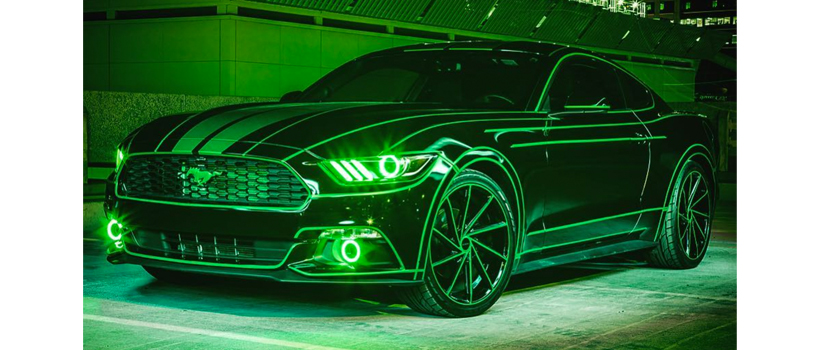 Tron Inspired Green Machine Hits The Streets The Shop Magazine