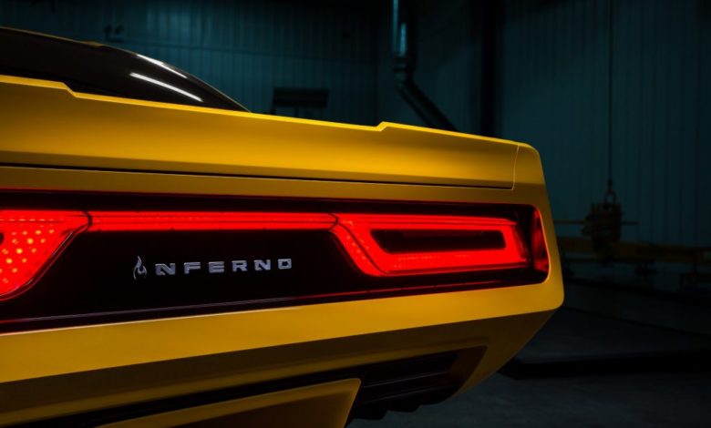 The Inferno Camaro by the Roadster Shop