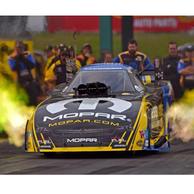 The Mopar funny cars will be out in force this weekend