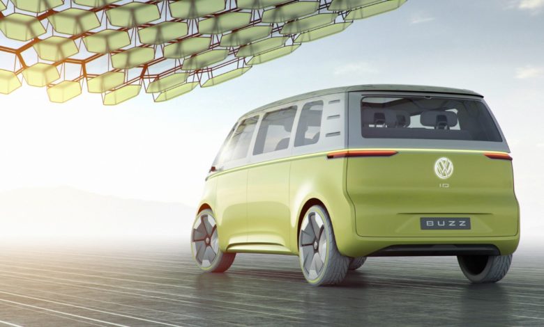 , which will enter the U.S. market in 2022, according to VWVolkswagen I.D. BUZZ concept van