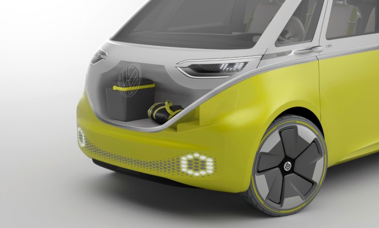 Volkswagen I.D. BUZZ concept van, which will enter the U.S. market in 2022, according to VW
