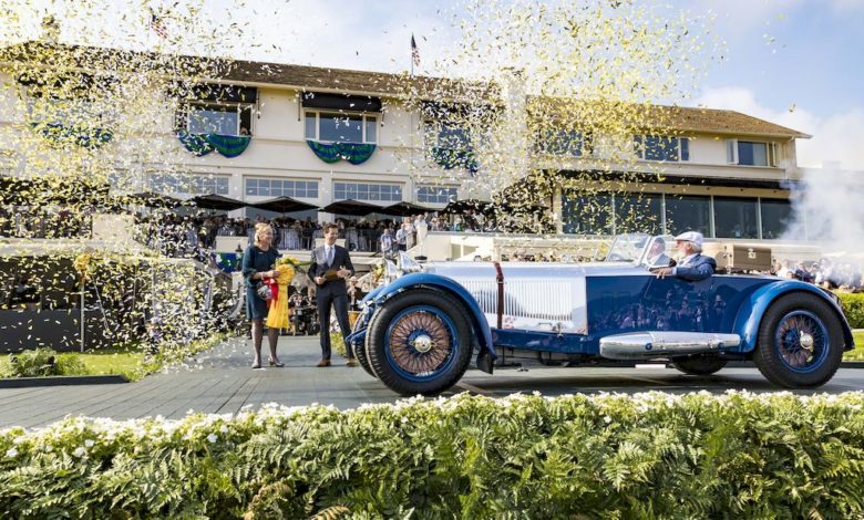 Bruce R. McCaw's 1929 Mercedes-Benz S Barker Tourer won Best of Show at the 2017 Pebble Beach Concours d'Elegance