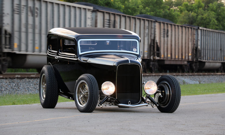 1932 Ford Tudor Sedan was named the Classic Instruments Street Rod of the Year at the 20th annual Goodguys PPG Nationals in July