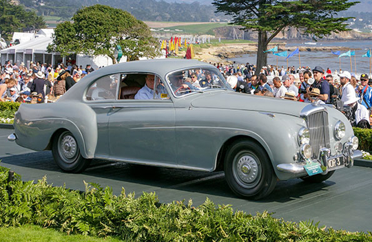 FIVA Postwar Trophy. 1953 Bentley R-Type Continental H.J. Mulliner Sports Saloon