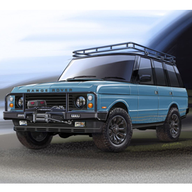 Rendering of a custom Land Rover Range Rover Classic by East Coast Defender 