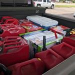 Jeremy Komorn, the South Texas/Oklahoma regional manager of 4 Wheel Parts, delivered supplies to 4 Wheel Parts rescue and relief