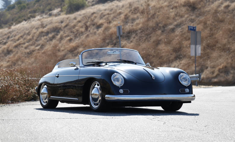 1965 Porsche 356 Custom Convertible sold for $315,700 at the Las Vegas auction event by Barrett-Jackson