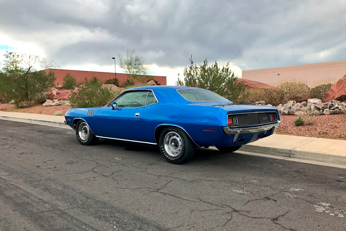 1971 Plymouth Hemi â€™Cuda sold for $396,000 at the Las Vegas auction event by Barrett-Jackson