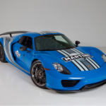 2015 Porsche 918 Spyder sold for $1,760,000 at the Las Vegas auction event by Barrett-Jackson