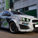 2015 Chevrolet Sonic Sedan wrapped by South Korea-based Type non, the top Asia entry in Wrap Like a King