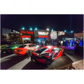 Image snapped during the 2016 WWWRAP party, held at Chicago Motor Cars Las Vegas during the SEMA Show week