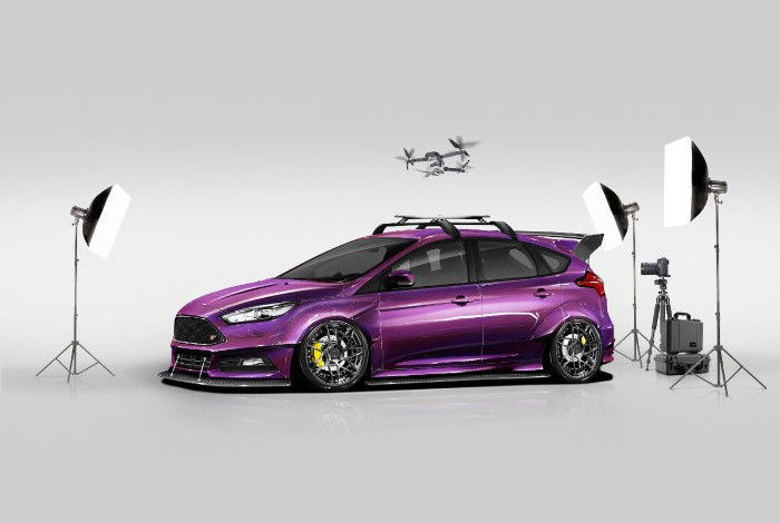 2017 Ford Focus ST created by Blood Type Racing Inc.