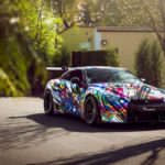 2011 Nissan GTR Liberty Walk wrapped by France-based DC Covering, regional champ in the Europe South category