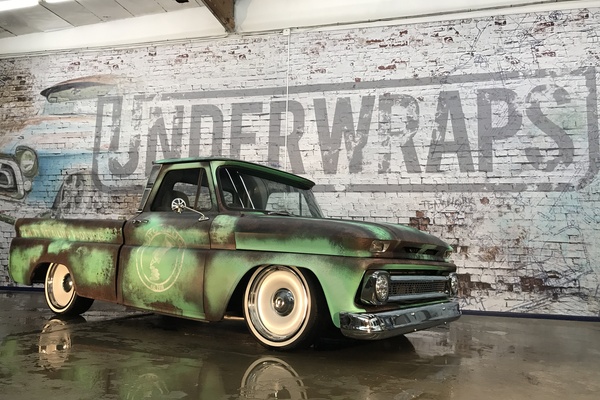 1965 Chevy C10 wrapped by Huntington Beach, California-based UnderWraps, regional champ in the North America West category