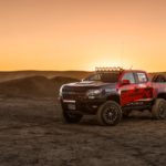Chevrolet Colorado ZR2 Race Development Truck builds on the ZR2â€™s desert-running capability. Tuned for high-speed off-road use e
