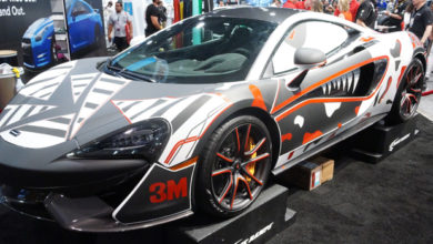 The winning wrap by Team 11 in the 3M 1080 Live Wrap Competition at the 2017 SEMA Show in Las Vegas